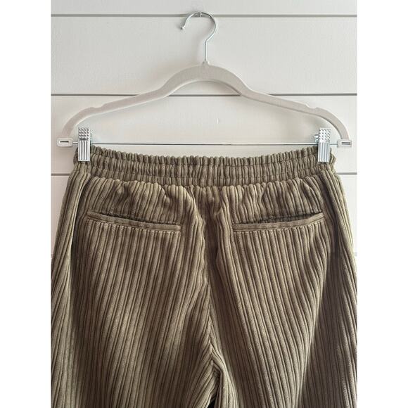 Urban Outfitters Olive Green Corduroy Pants | Ribbed Relaxed Fit | Women’s Small - Picture 5 of 12